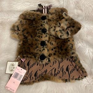 Juicy Couture dog jacket